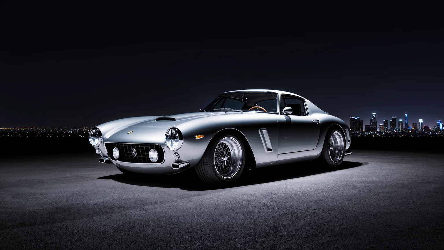 Klassischer Supersportwagen mit moderner Technik in makellosem Zustand