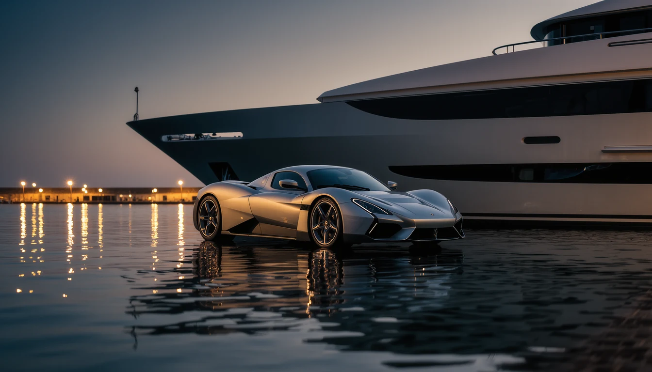 Supercars und Luxus-Yachten: Die Traumkombination