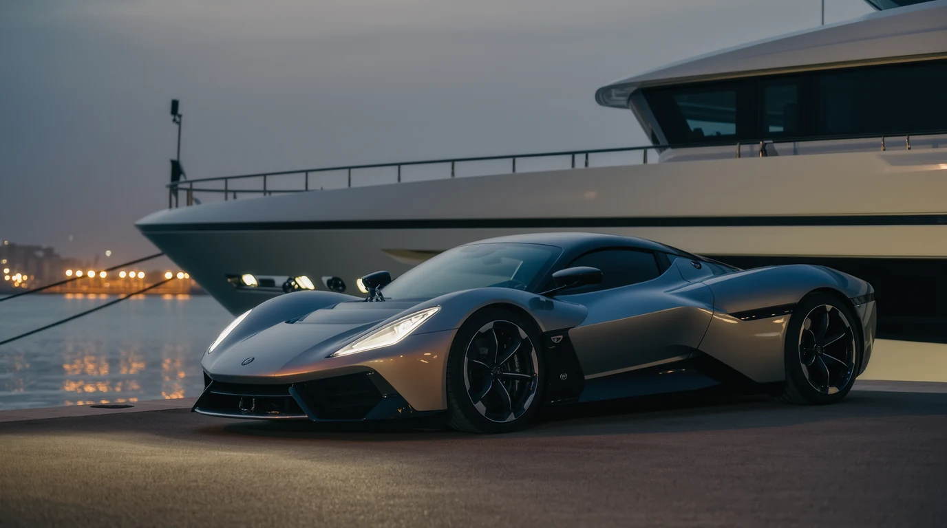 The Luxury Triangle: Yachts, Jets & Supercars